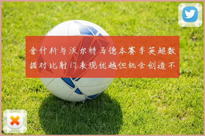 舍什科与沃尔特马德本赛季英超数据对比射门表现优越但机会创造不足